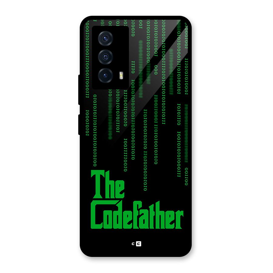 The Codefather Glass Back Case for Vivo iQOO Z5