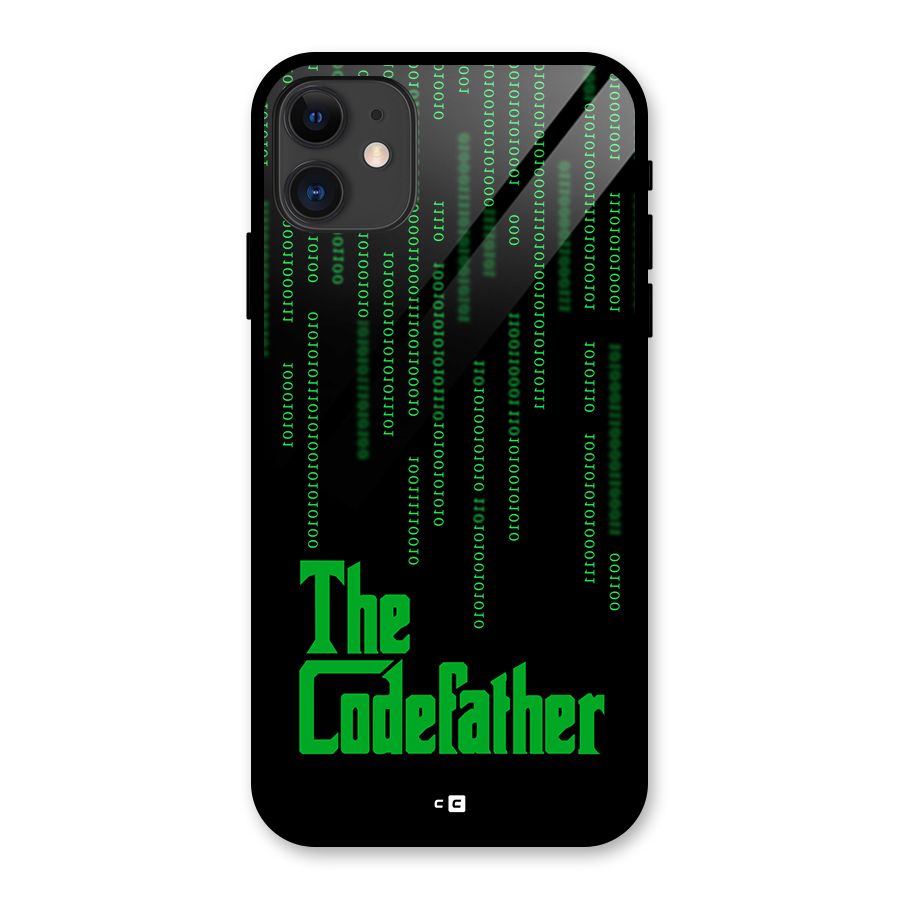 The Codefather Glass Back Case for iPhone 11