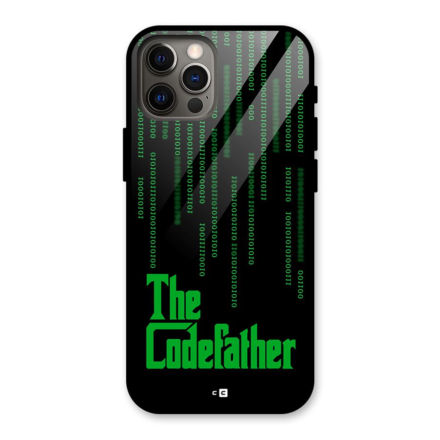 The Codefather Glass Back Case for iPhone 12 Pro