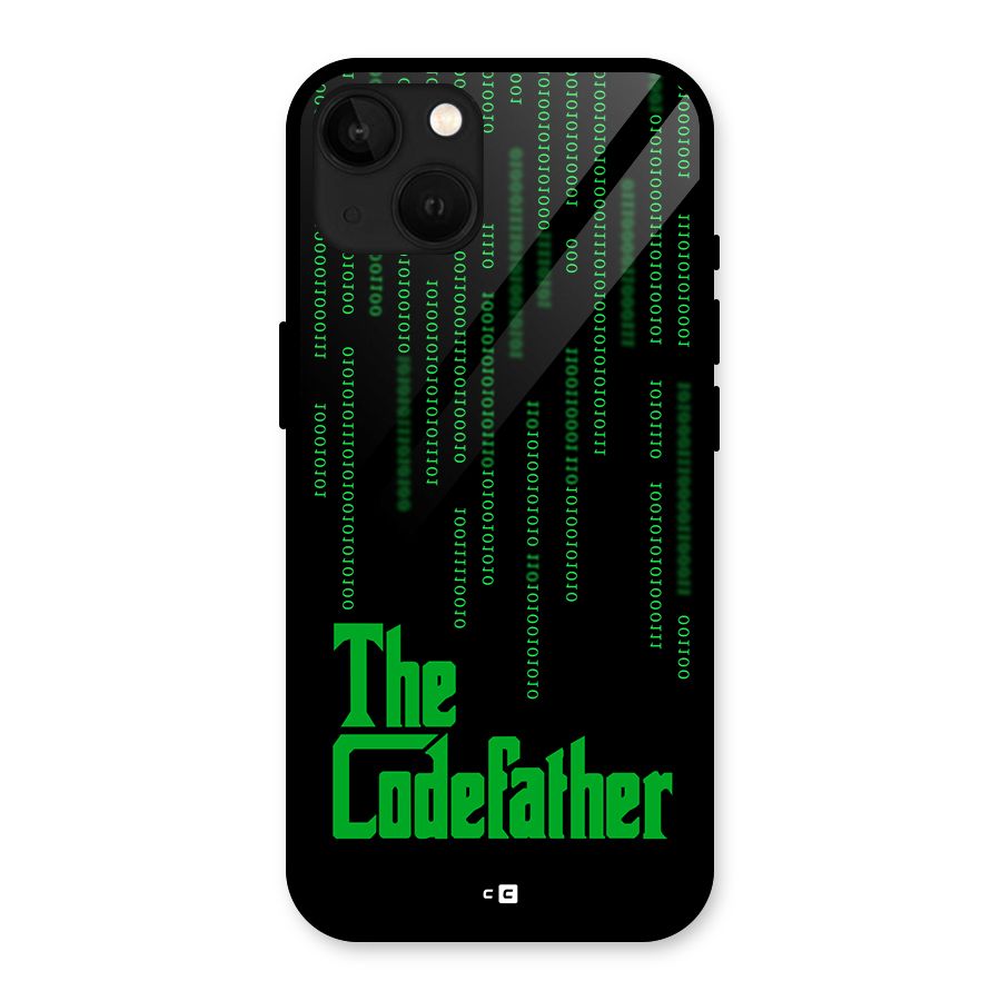 The Codefather Glass Back Case for iPhone 13