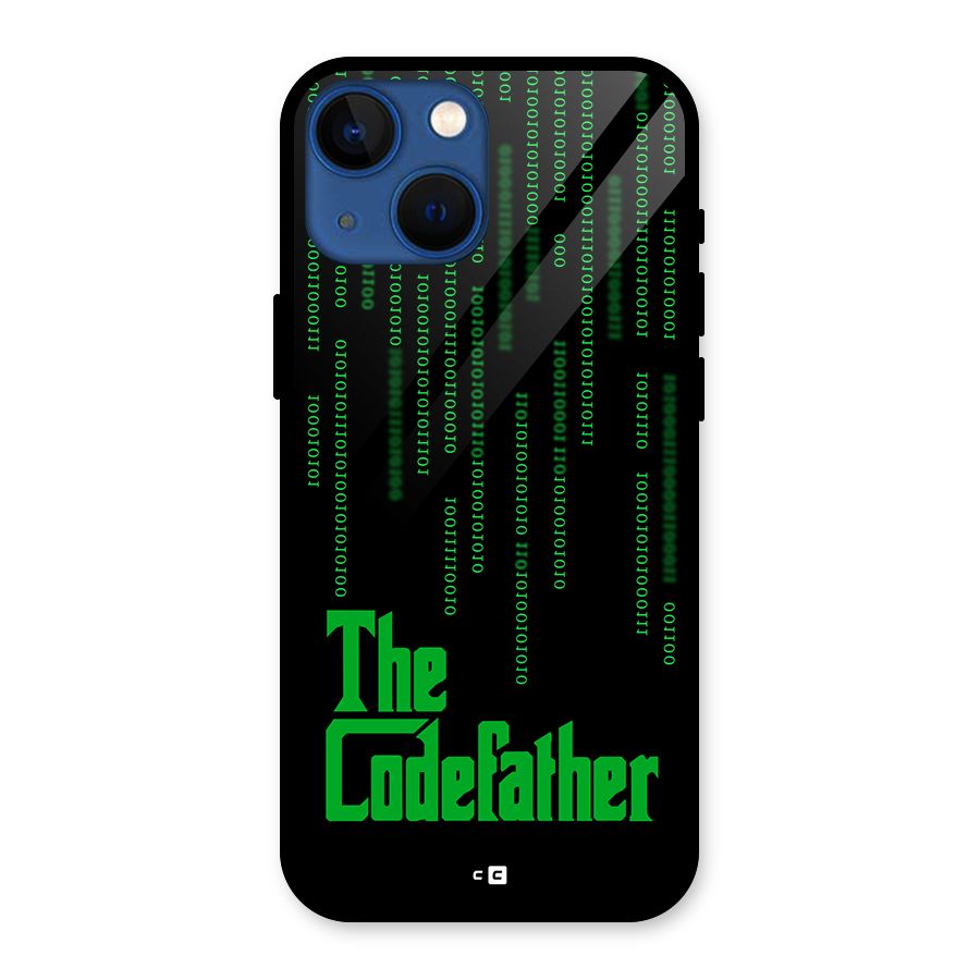 The Codefather Glass Back Case for iPhone 13 Mini
