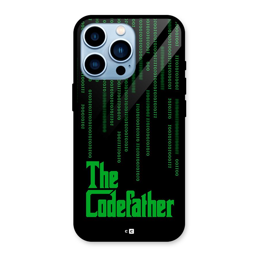 The Codefather Glass Back Case for iPhone 13 Pro