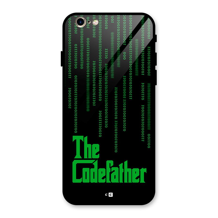 The Codefather Glass Back Case for iPhone 6 6S