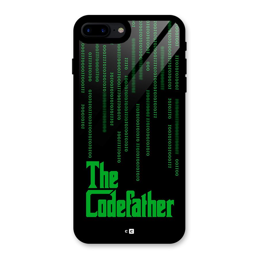 The Codefather Glass Back Case for iPhone 8 Plus