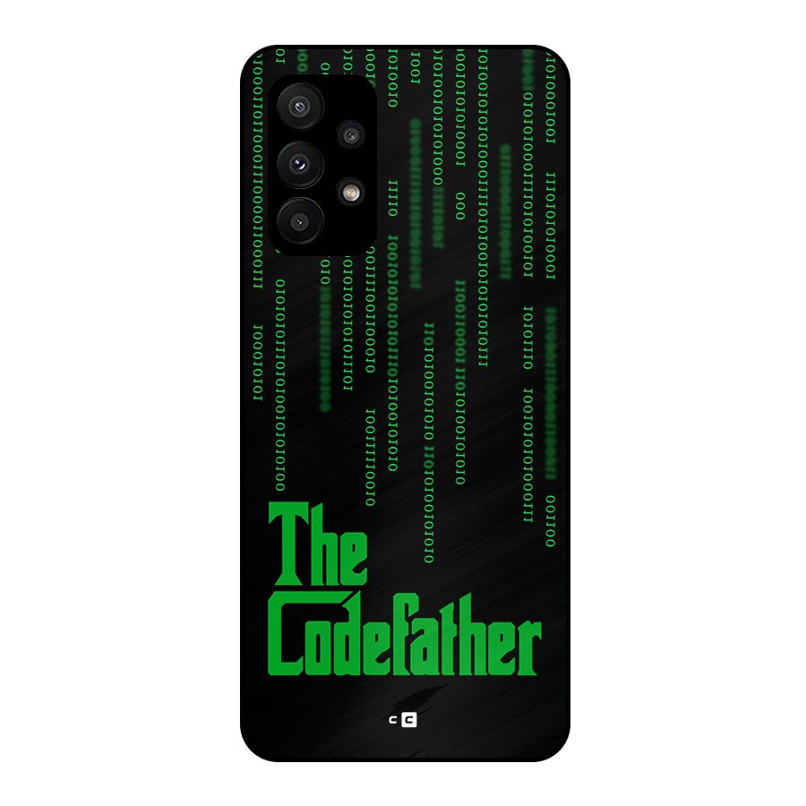 The Codefather Metal Back Case for Galaxy A23