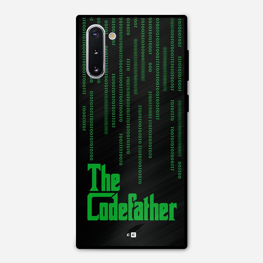 The Codefather Metal Back Case for Galaxy Note 10