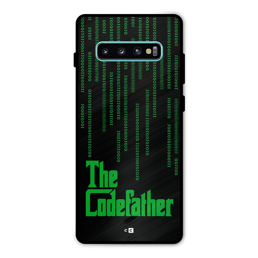 The Codefather Metal Back Case for Galaxy S10 Plus