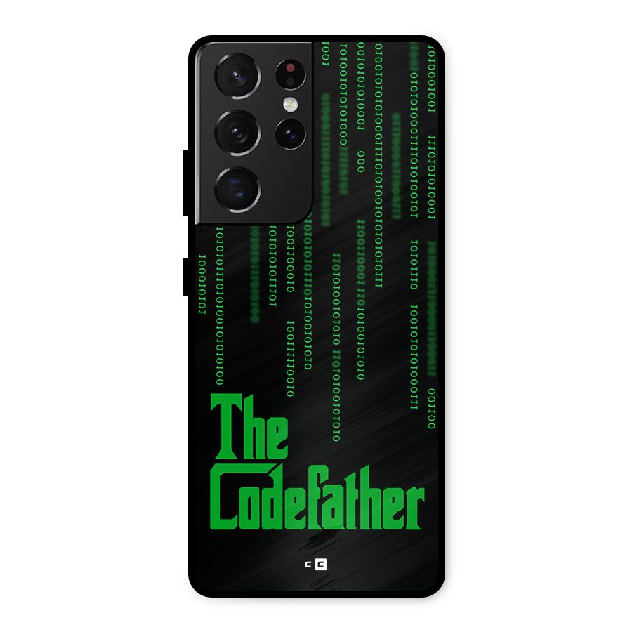 The Codefather Metal Back Case for Galaxy S21 Ultra 5G