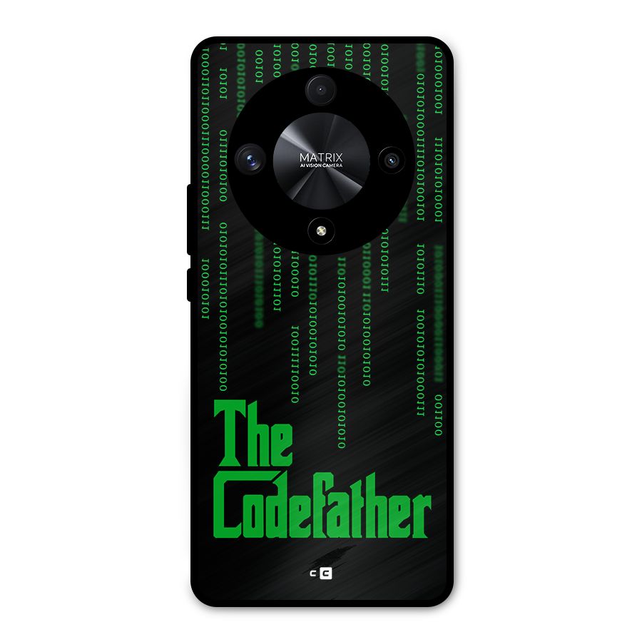 The Codefather Metal Back Case for Honor X9b