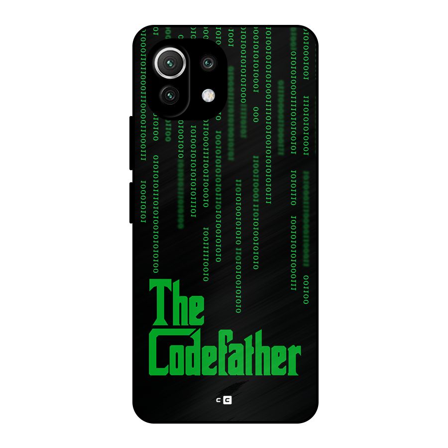 The Codefather Metal Back Case for Mi 11 Lite NE 5G