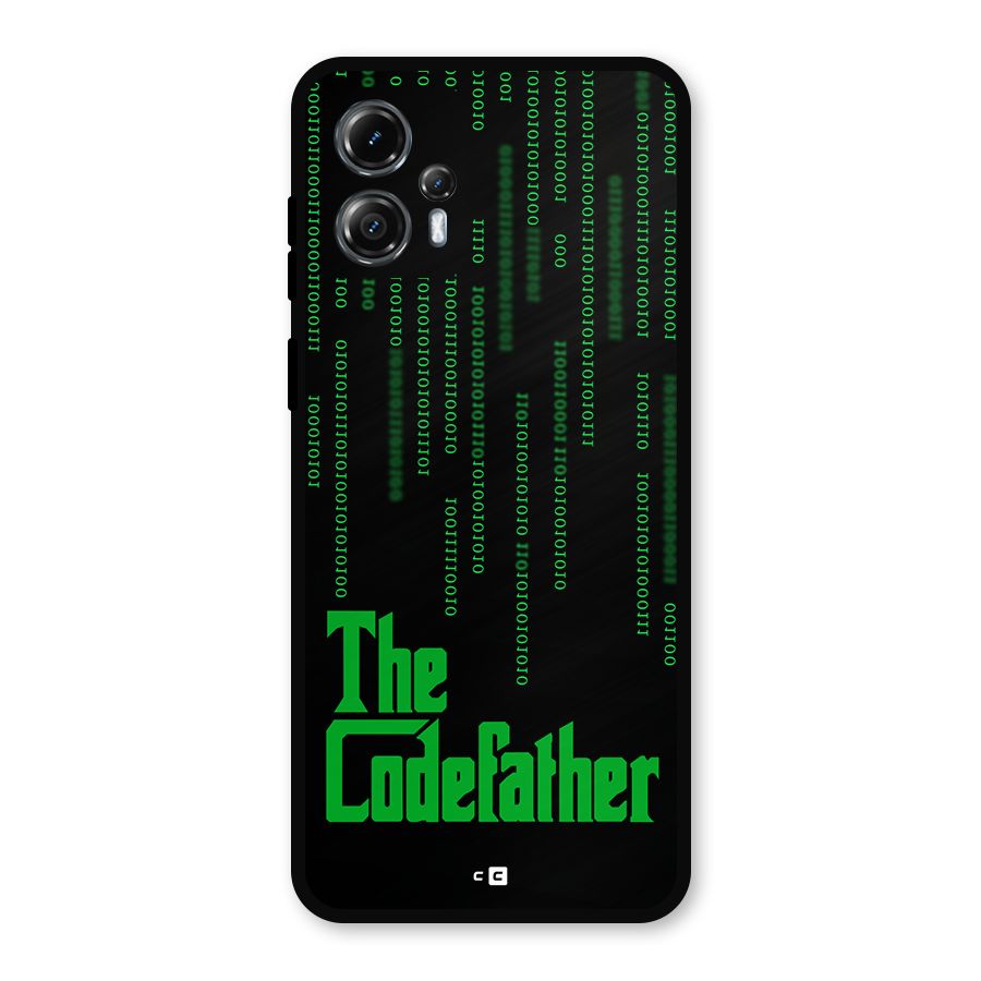 The Codefather Metal Back Case for Moto G13