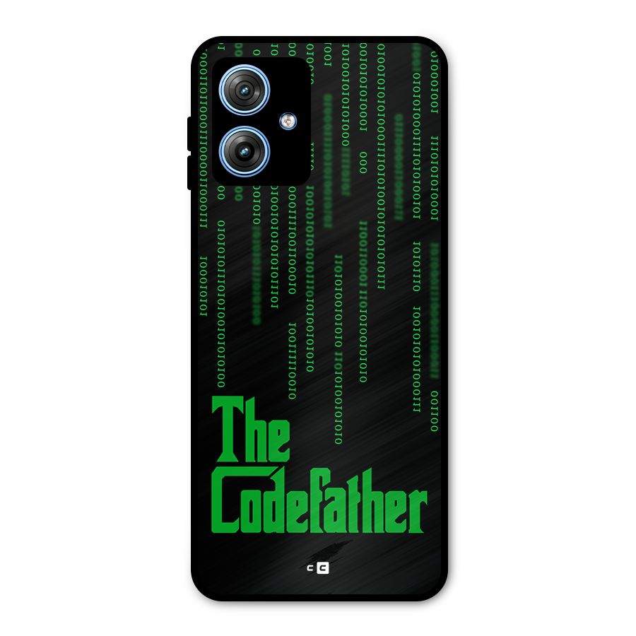 The Codefather Metal Back Case for Moto G54