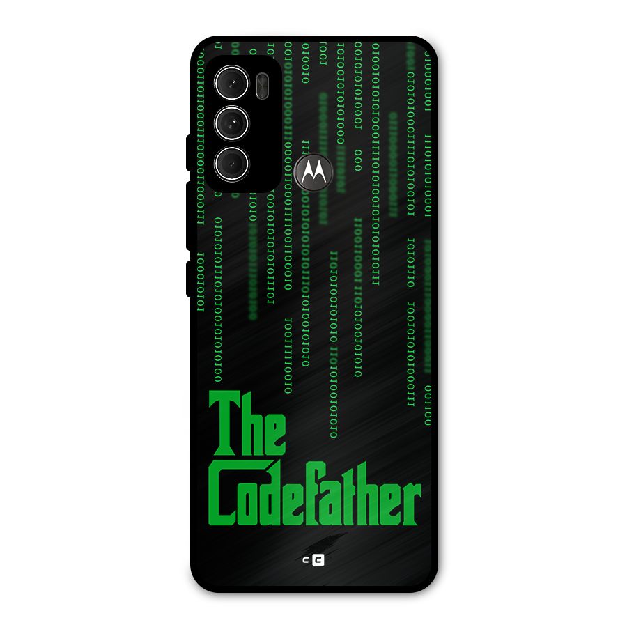 The Codefather Metal Back Case for Moto G60