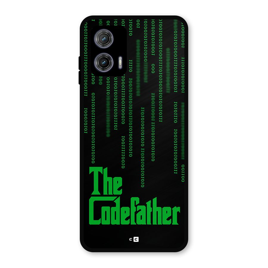The Codefather Metal Back Case for Moto G73