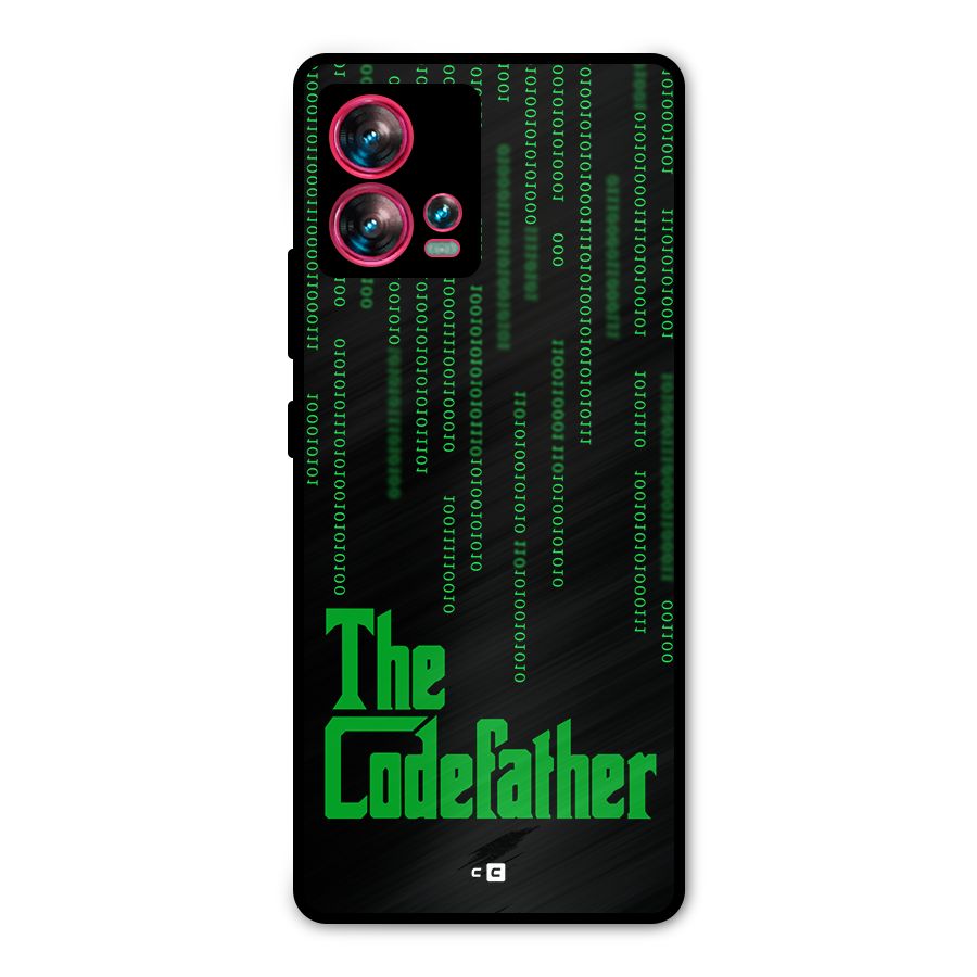 The Codefather Metal Back Case for Motorola Edge 30 Fusion