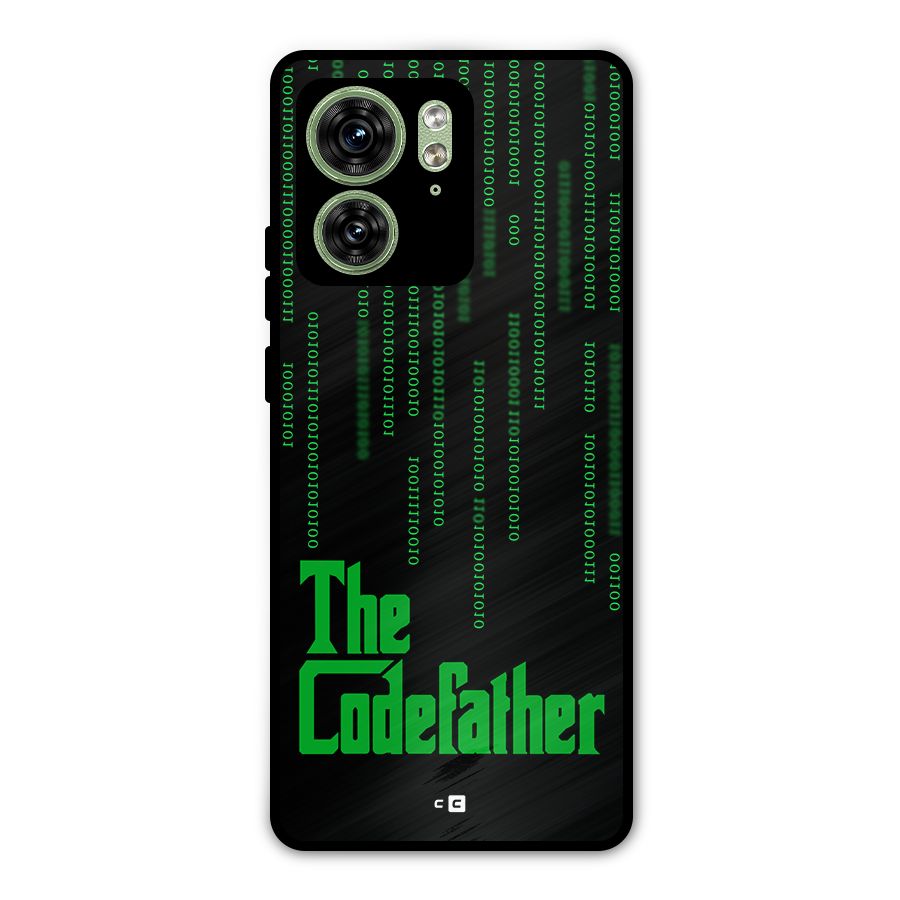 The Codefather Metal Back Case for Motorola Edge 40 5G