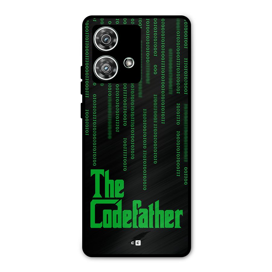 The Codefather Metal Back Case for Motorola Edge 40 Neo