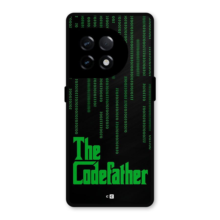 The Codefather Metal Back Case for OnePlus 11R