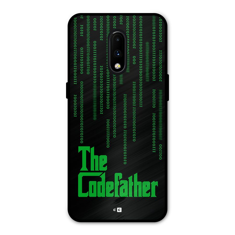 The Codefather Metal Back Case for OnePlus 7
