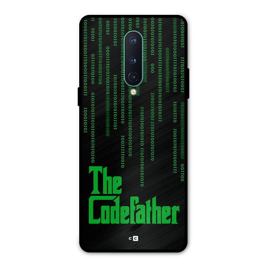 The Codefather Metal Back Case for OnePlus 8