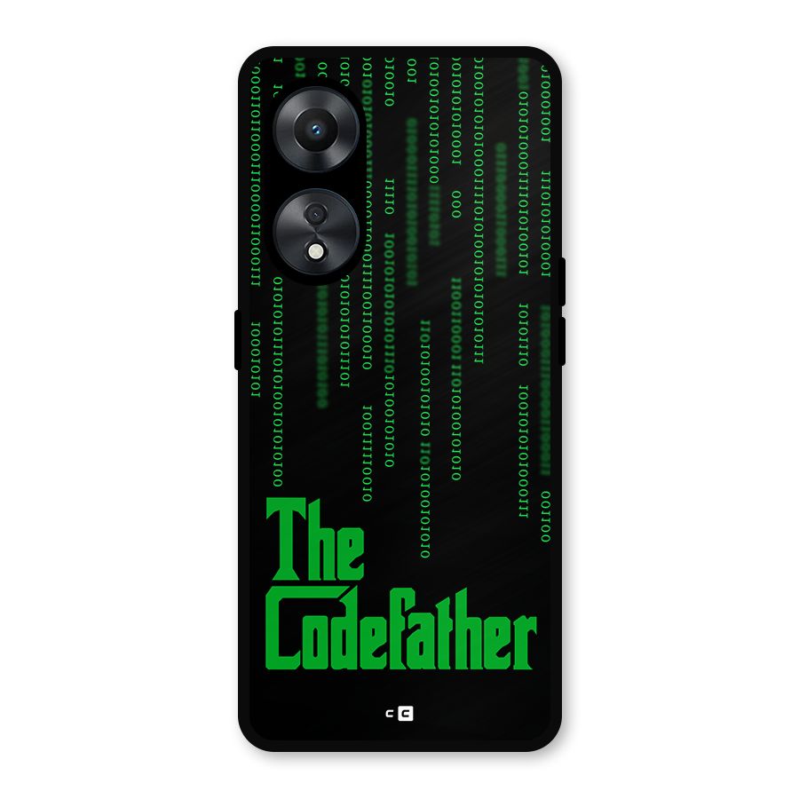 The Codefather Metal Back Case for Oppo A78