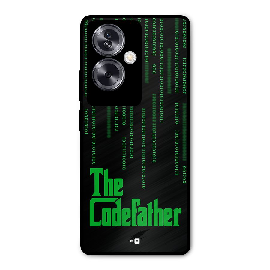 The Codefather Metal Back Case for Oppo A79 5G