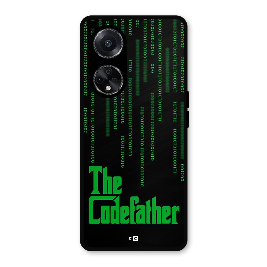 The Codefather Metal Back Case for Oppo F23