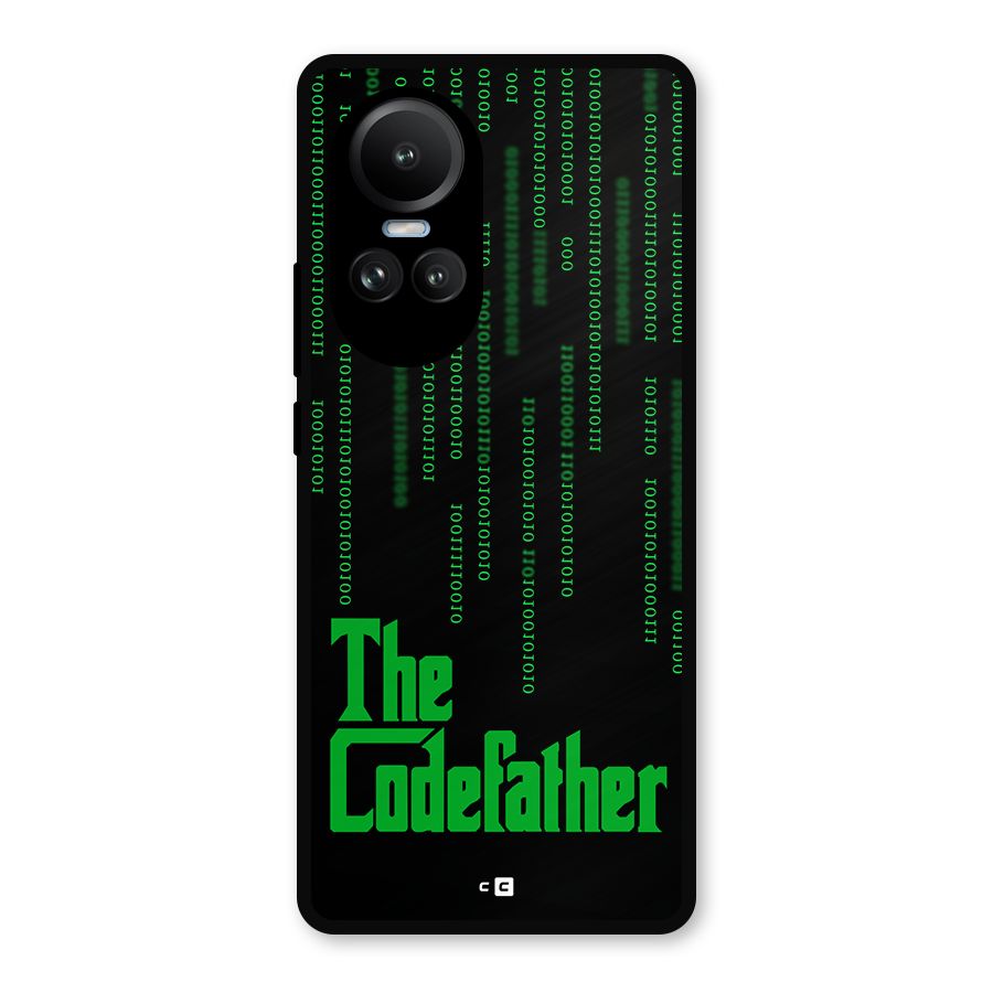 The Codefather Metal Back Case for Oppo Reno10