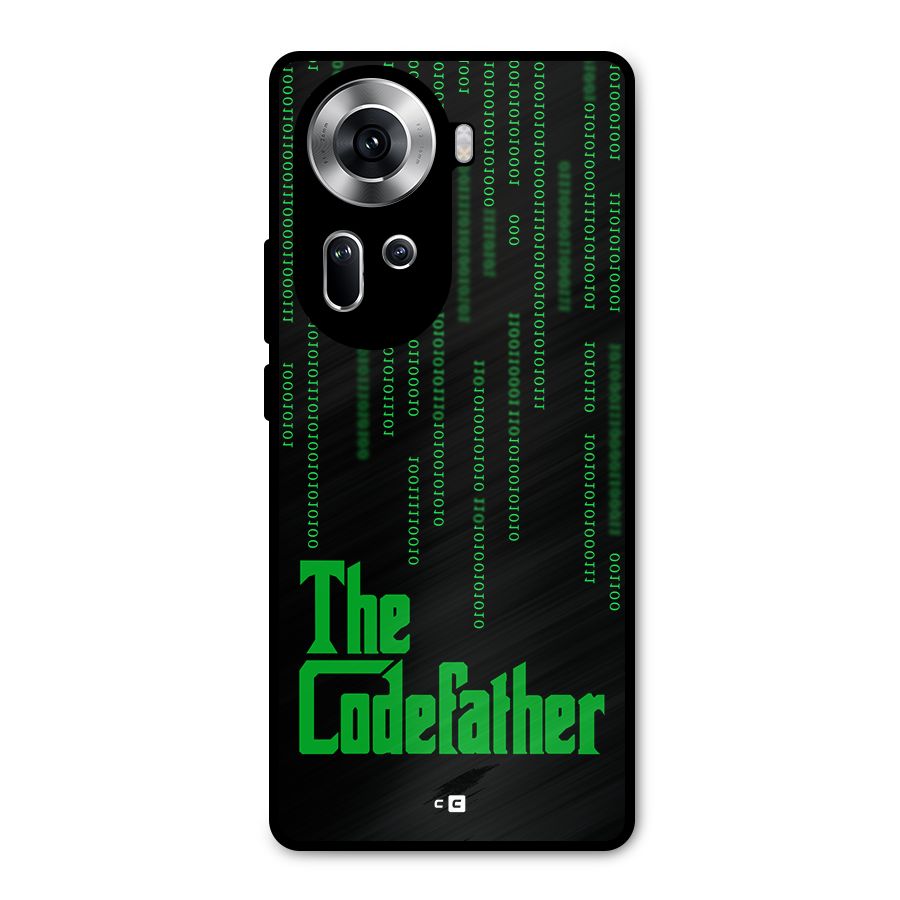 The Codefather Metal Back Case for Oppo Reno11 5G
