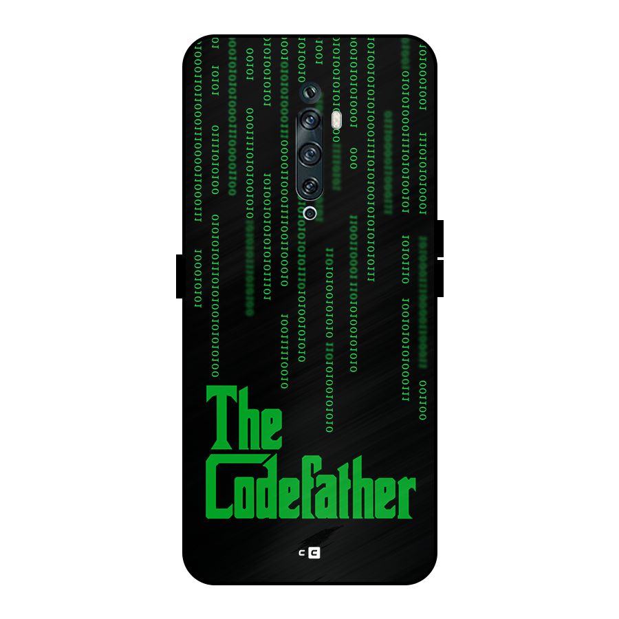The Codefather Metal Back Case for Oppo Reno2 F
