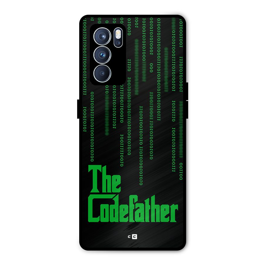 The Codefather Metal Back Case for Oppo Reno6 Pro 5G