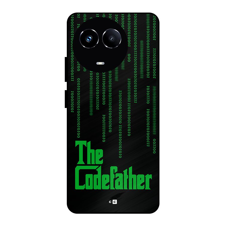 The Codefather Metal Back Case for Realme 11X