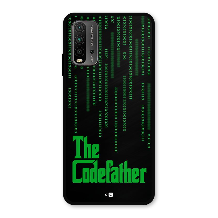 The Codefather Metal Back Case for Redmi 9 Power