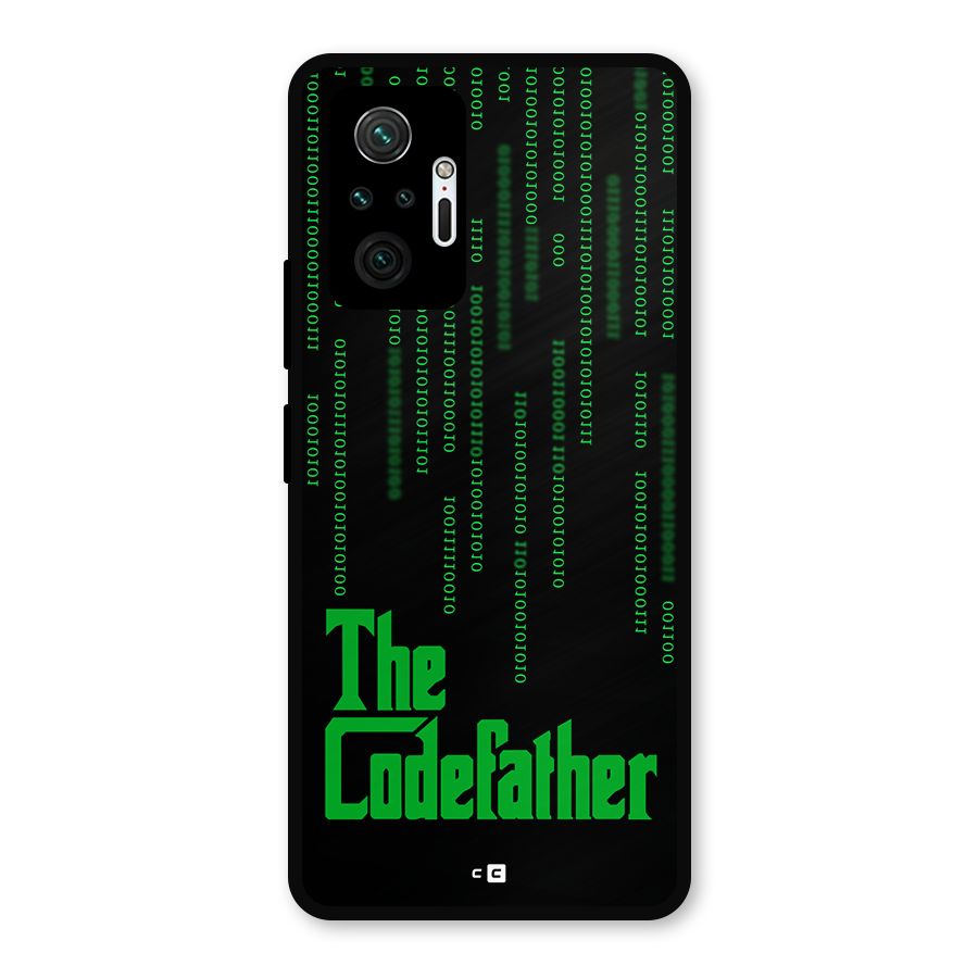 The Codefather Metal Back Case for Redmi Note 10 Pro Max