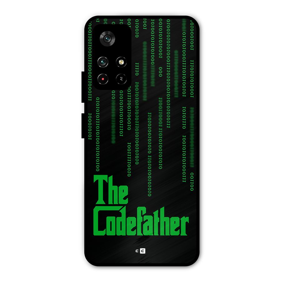 The Codefather Metal Back Case for Redmi Note 11T 5G