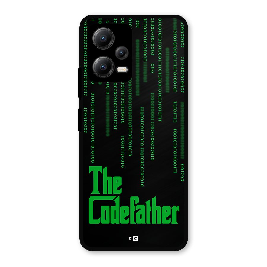 The Codefather Metal Back Case for Redmi Note 12 5G