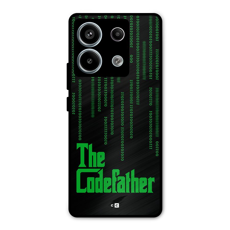The Codefather Metal Back Case for Redmi Note 13 Pro 5G
