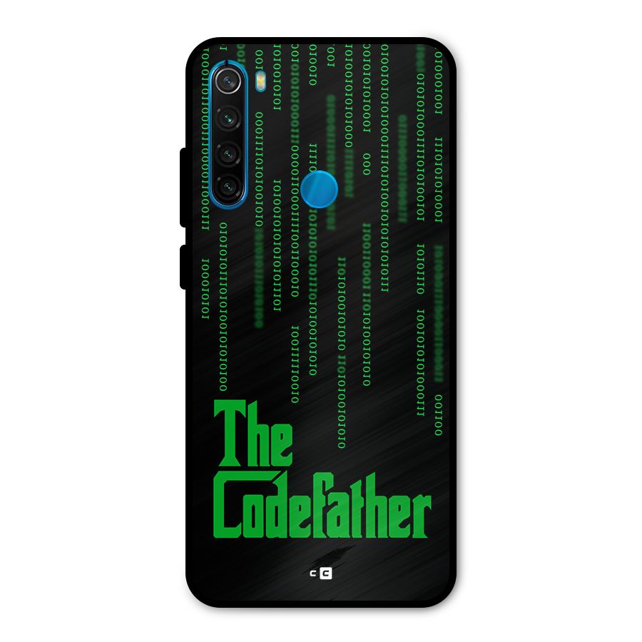 The Codefather Metal Back Case for Redmi Note 8