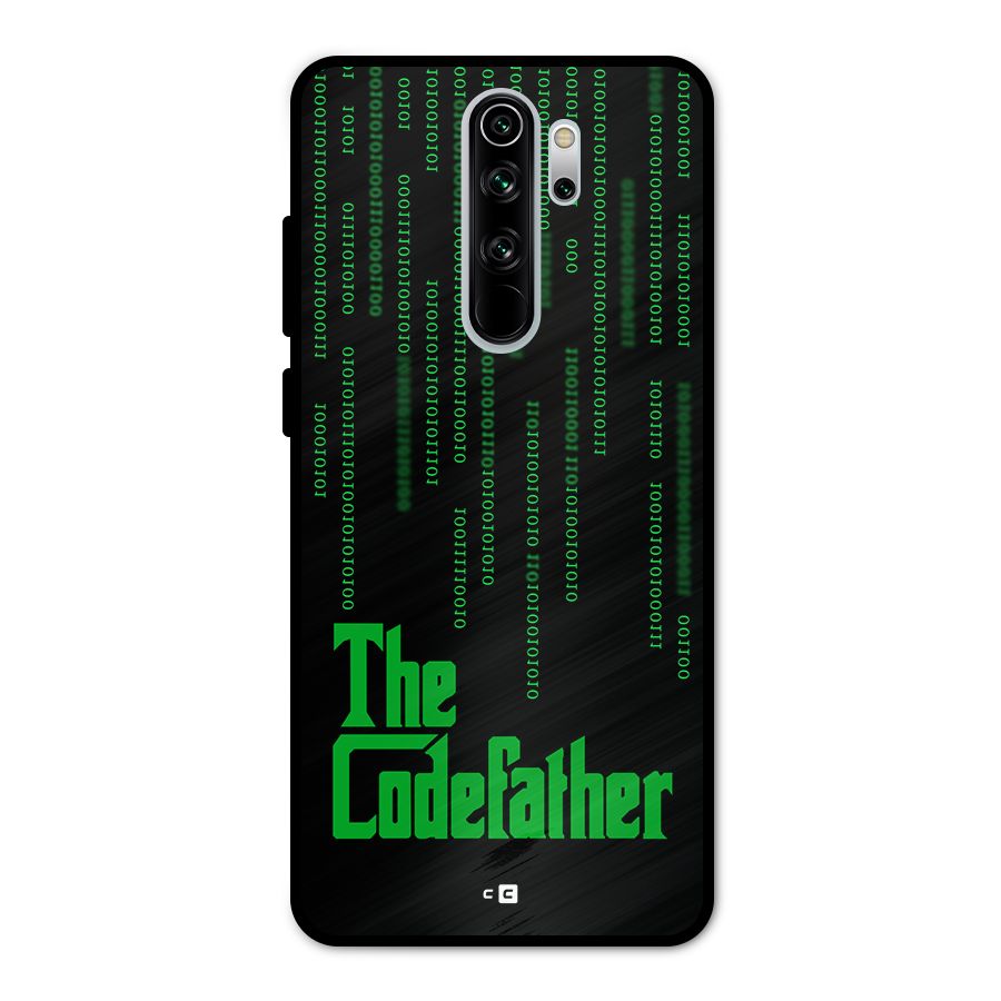 The Codefather Metal Back Case for Redmi Note 8 Pro