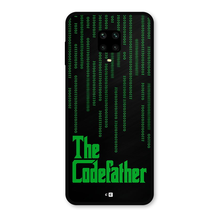 The Codefather Metal Back Case for Redmi Note 9 Pro