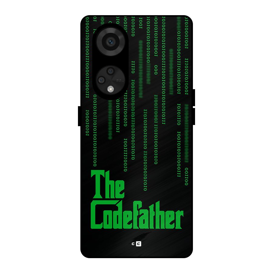 The Codefather Metal Back Case for Reno8 T 5G