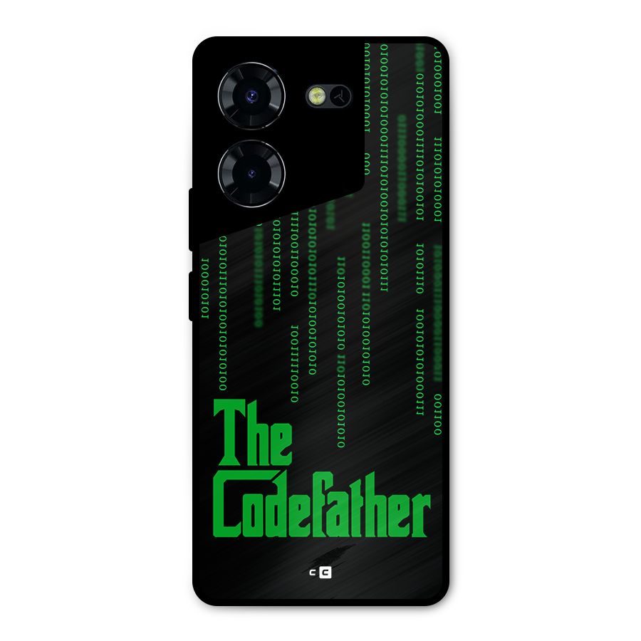 The Codefather Metal Back Case for Tecno Pova 5 Pro 5G