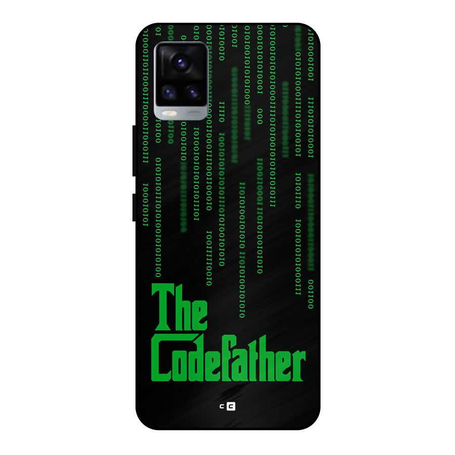 The Codefather Metal Back Case for Vivo V20 2021