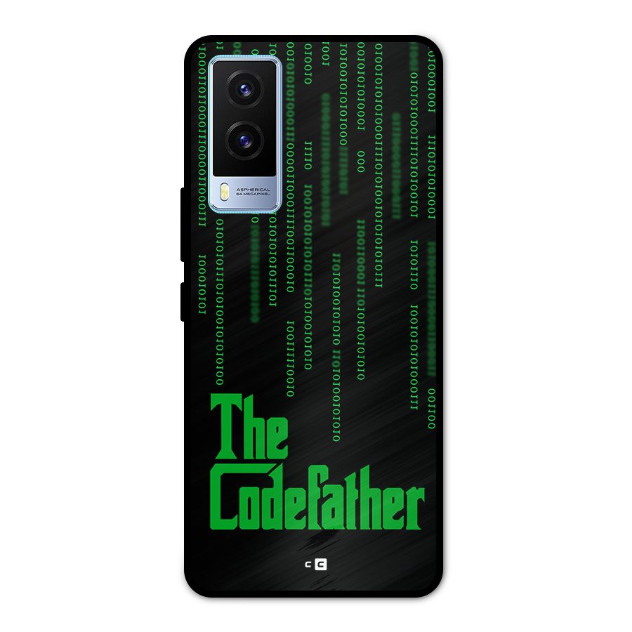 The Codefather Metal Back Case for Vivo V21e 5G