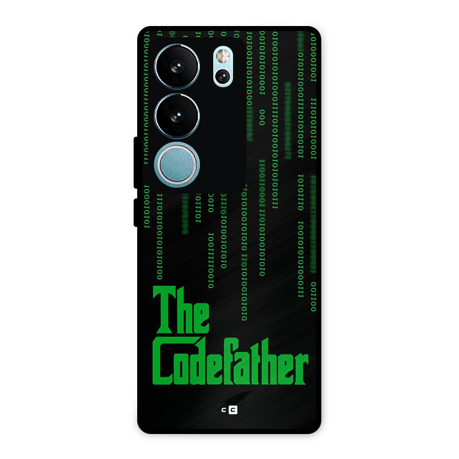 The Codefather Metal Back Case for Vivo V29 Pro
