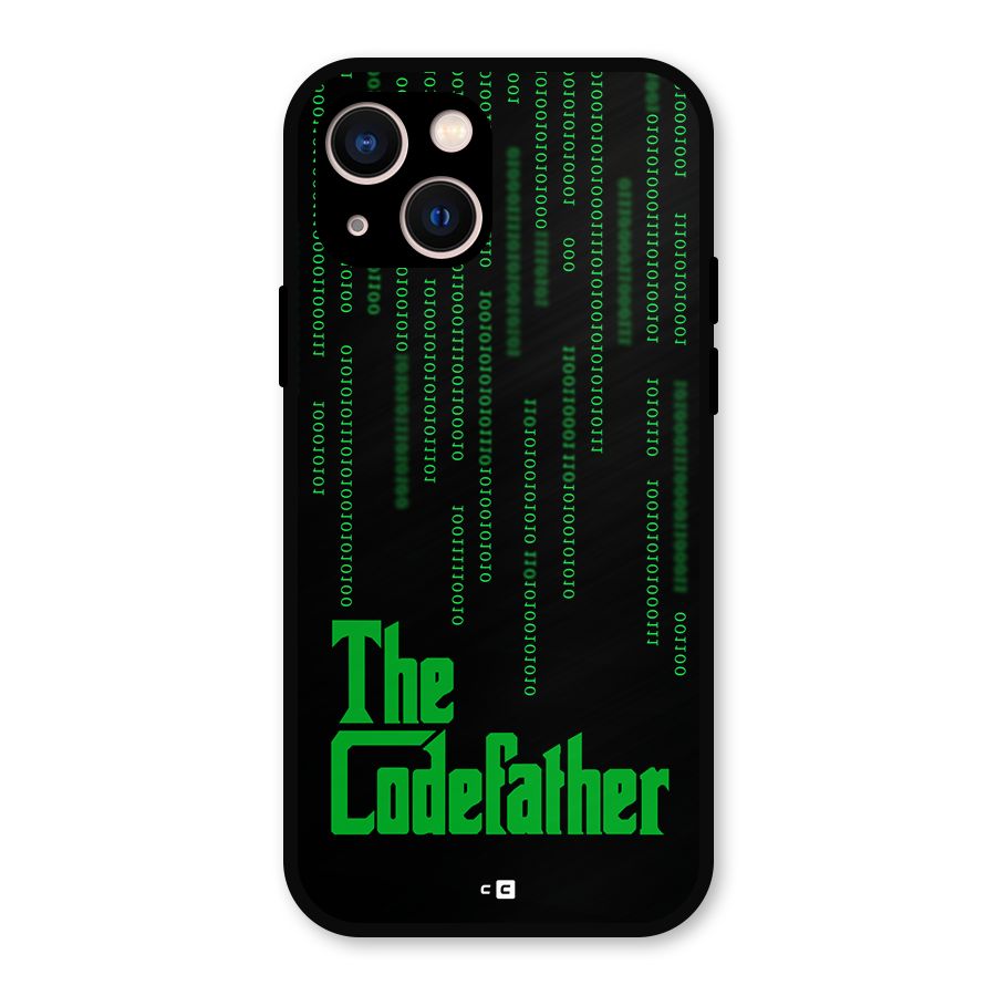 The Codefather Metal Back Case for iPhone 13