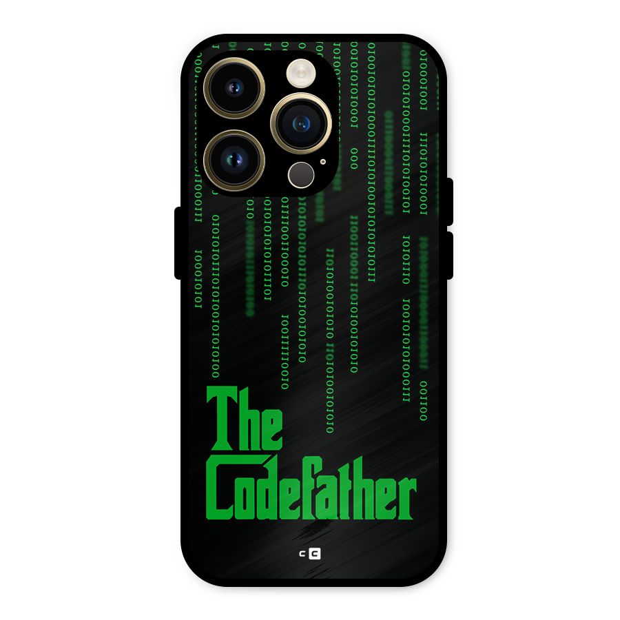 The Codefather Metal Back Case for iPhone 14 Pro