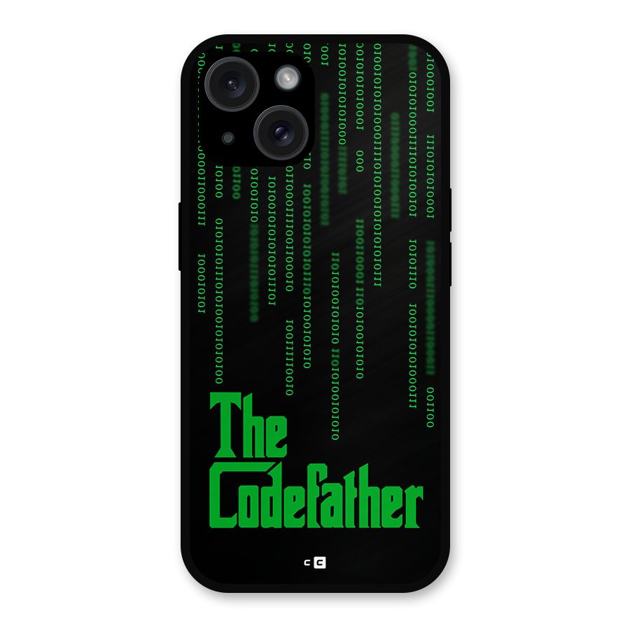The Codefather Metal Back Case for iPhone 15