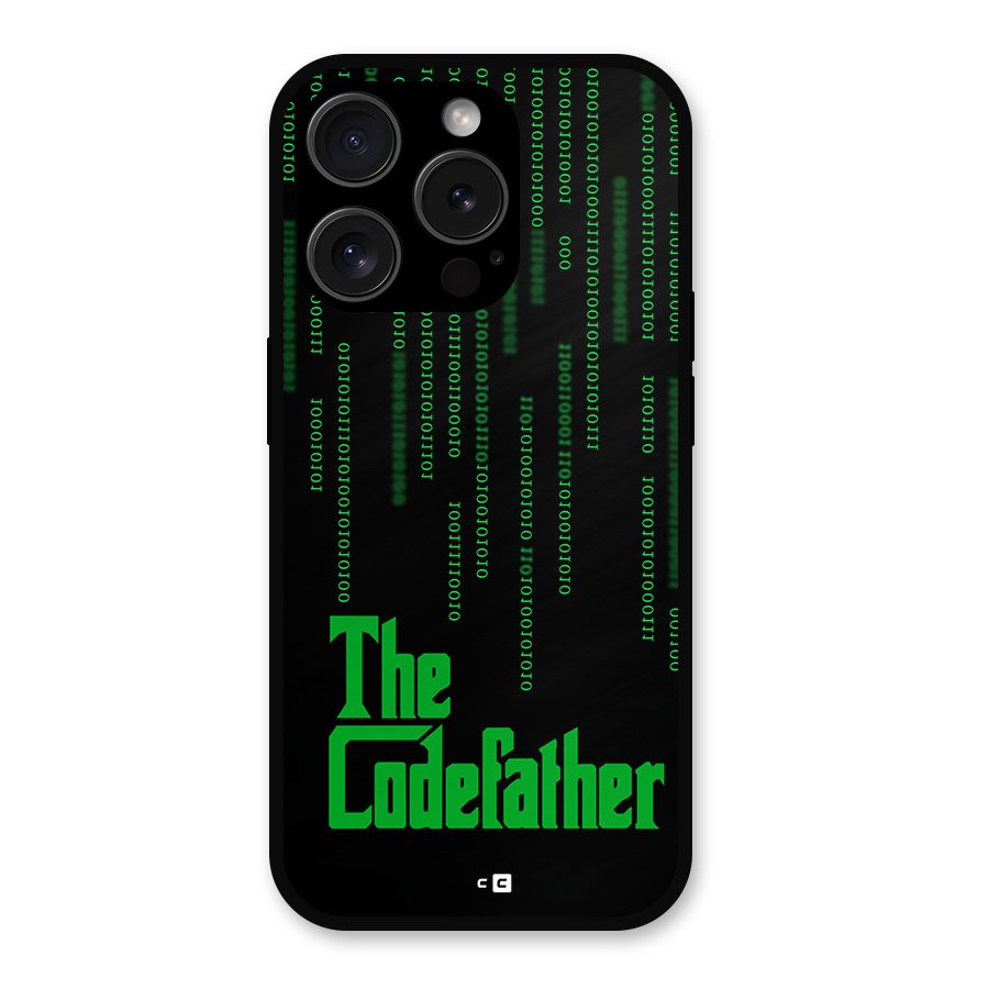 The Codefather Metal Back Case for iPhone 15 Pro