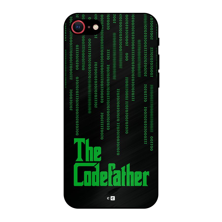 The Codefather Metal Back Case for iPhone SE 2022